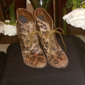 Leopard Print Ankle Boot
